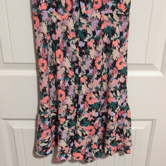 J. Crew Floral Midi Dress Size 6 - Picture 11 of 13